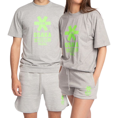 T-Shirt Osaka Unisex Padel Classic Gris