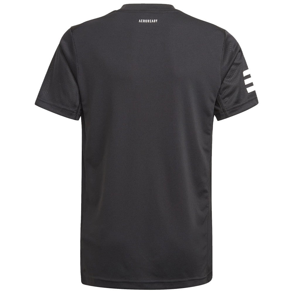 T-shirt Adidas 3 Strips Club Noir Junior