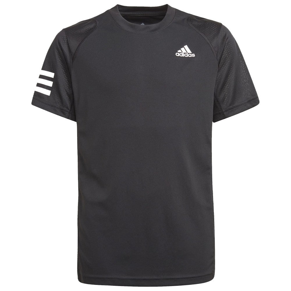 T-shirt Adidas 3 Strips Club Noir Junior