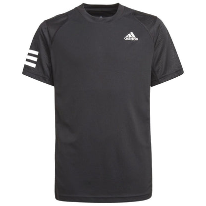 T-shirt Adidas 3 Strips Club Noir Junior