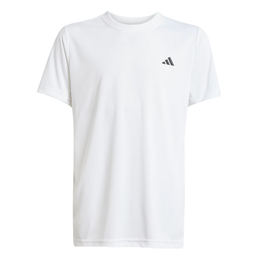 T-shirt Adidas B Club Tee Blanc Junior