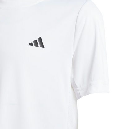 T-shirt Adidas B Club Tee Blanc Junior
