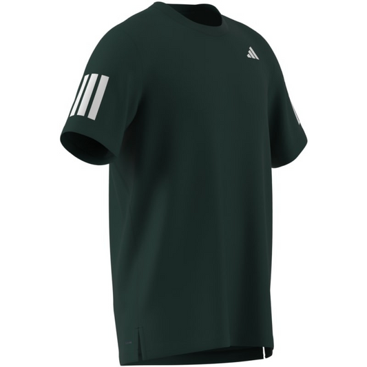 T-shirt Adidas Club 3 Stripes Vert