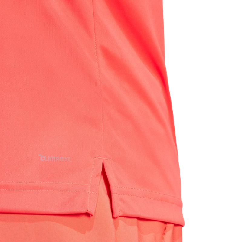 T-shirt Adidas Club 3 Stripes Tee Rouge