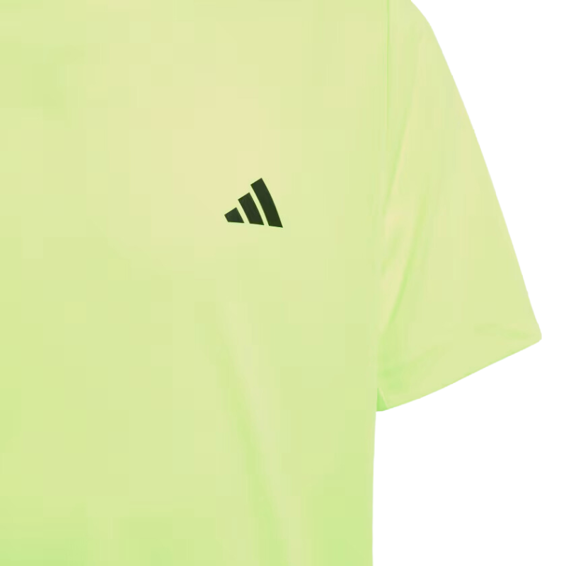 T-shirt Adidas Club 3 Strips Tee Jaune Junior