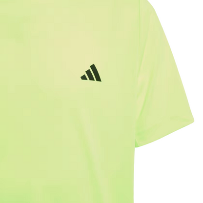T-shirt Adidas Club 3 Strips Tee Jaune Junior