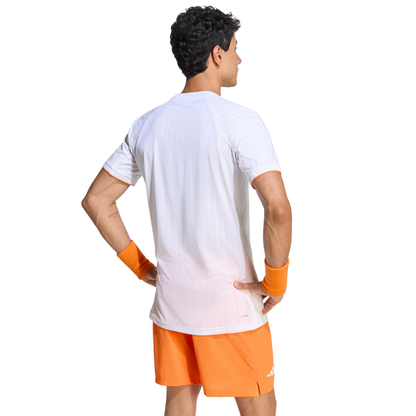 T-shirt Adidas Freelift Pro Blanc/Orange