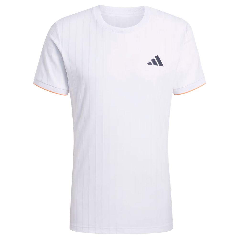 T-shirt Adidas Freelift Pro Blanc/Orange