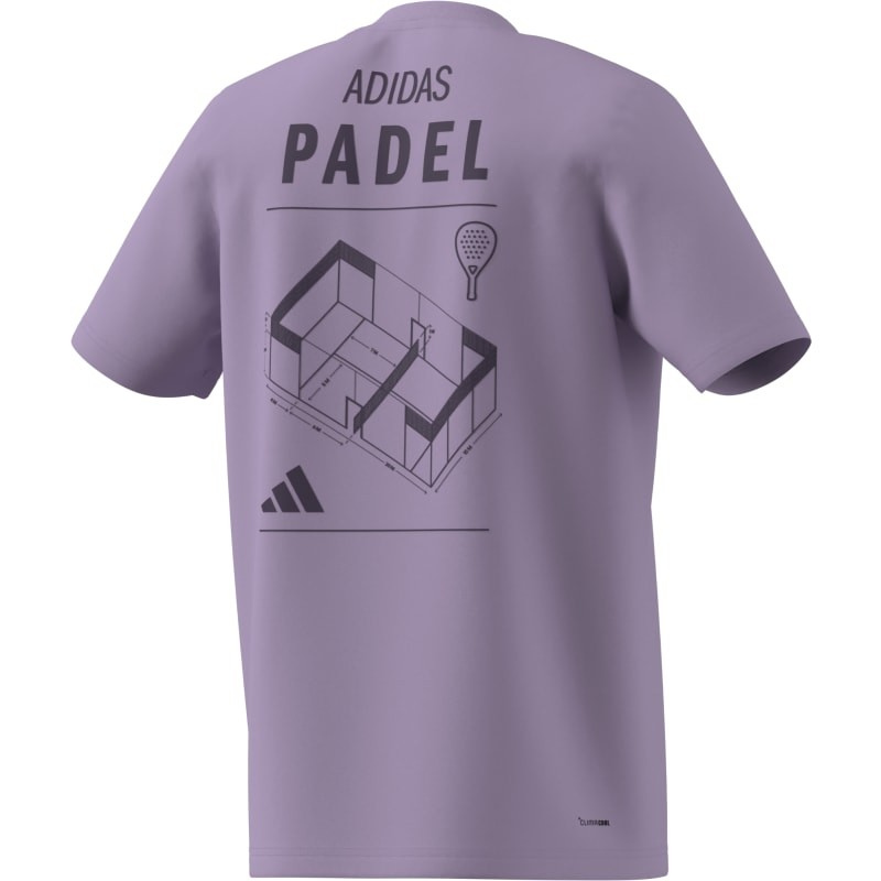 T-shirt Adidas Padel Cat Violet