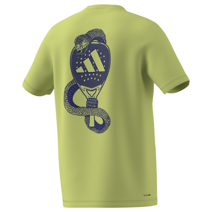 T-shirt Adidas Padel Graphic Tee Vert