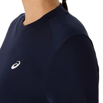 T-shirt Asics Court Bleu Marine Femme