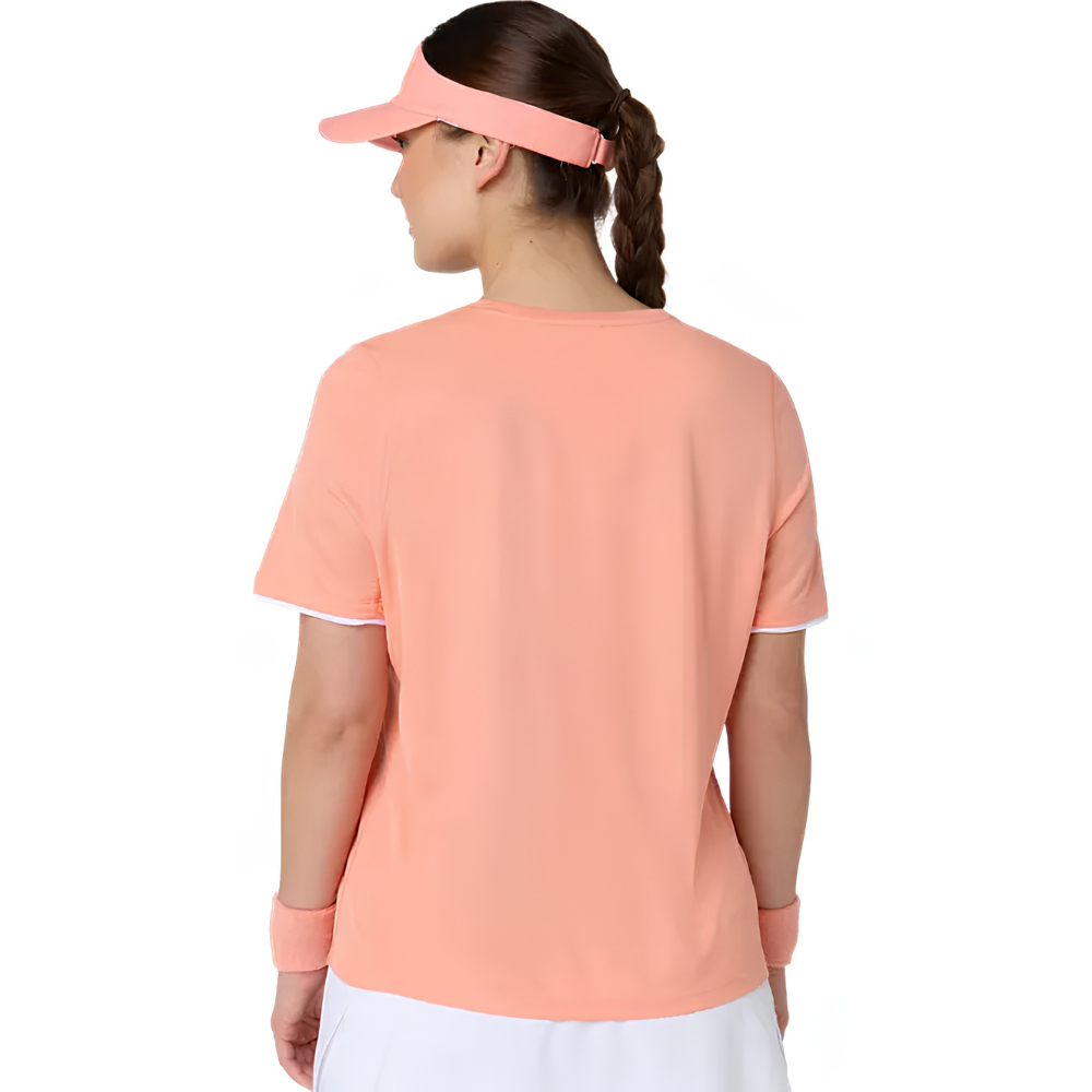 T-shirt Asics Court Orange Femme - Esprit Padel Shop