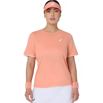T-shirt Asics Court Orange Femme - Esprit Padel Shop