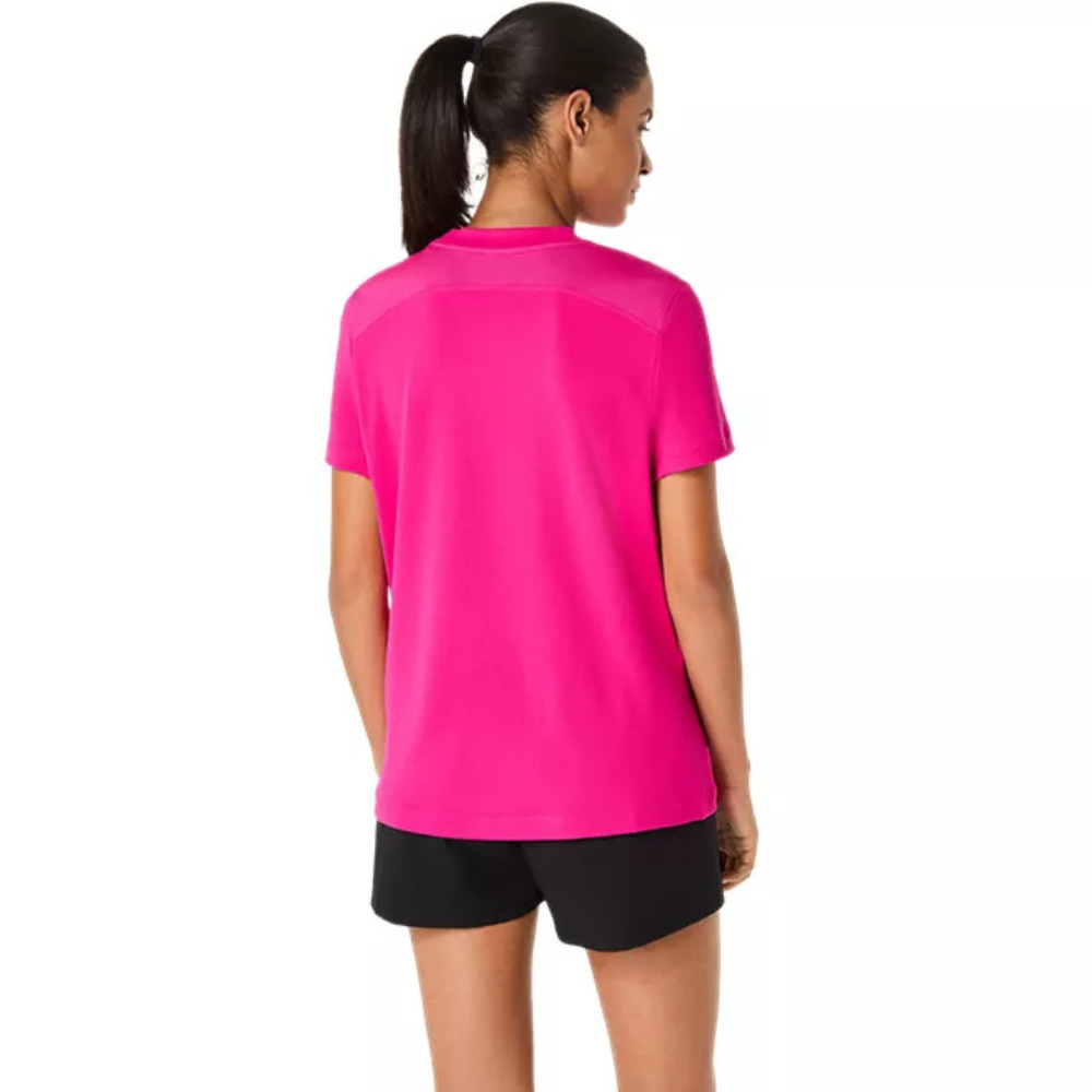 T-shirt Asics Court Rose Femme