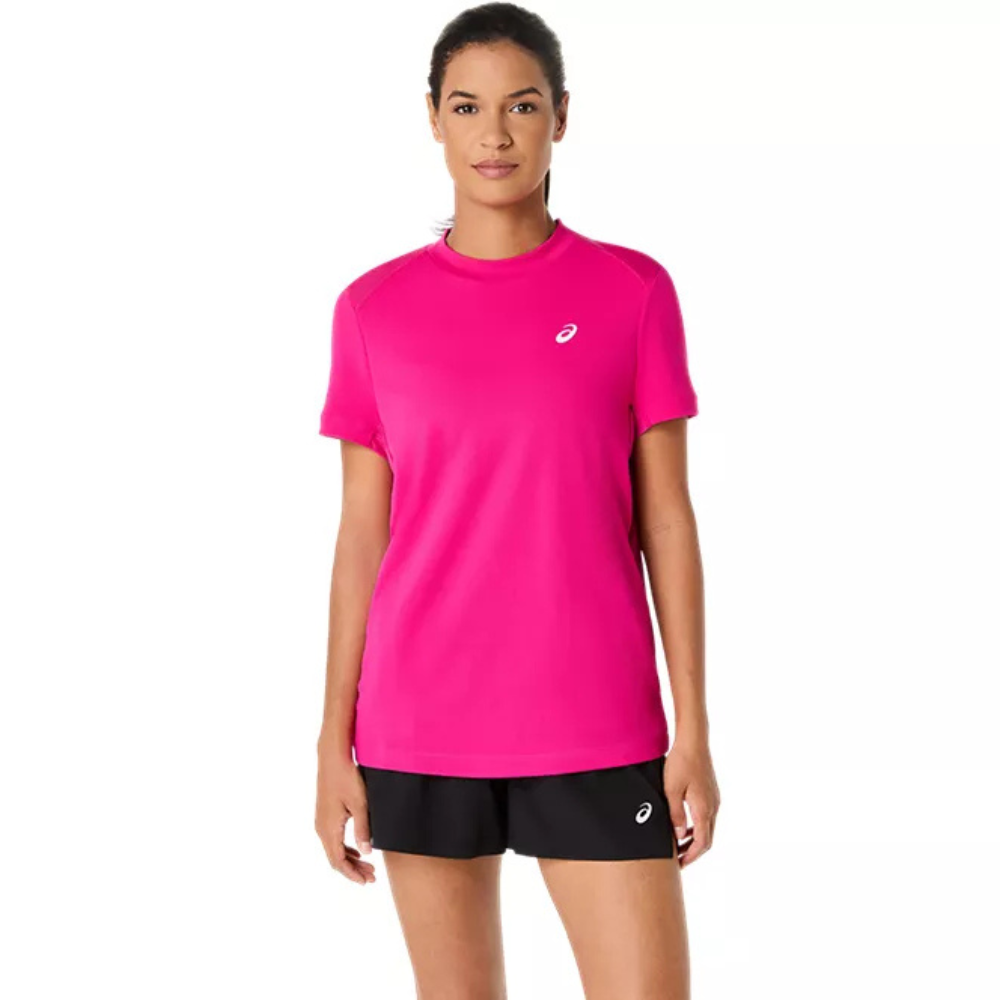 T-shirt Asics Court Rose Femme