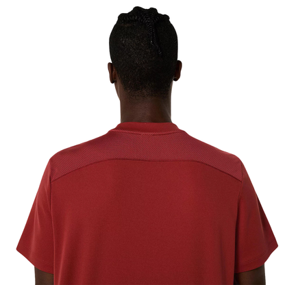 T-shirt Asics Court Rouge