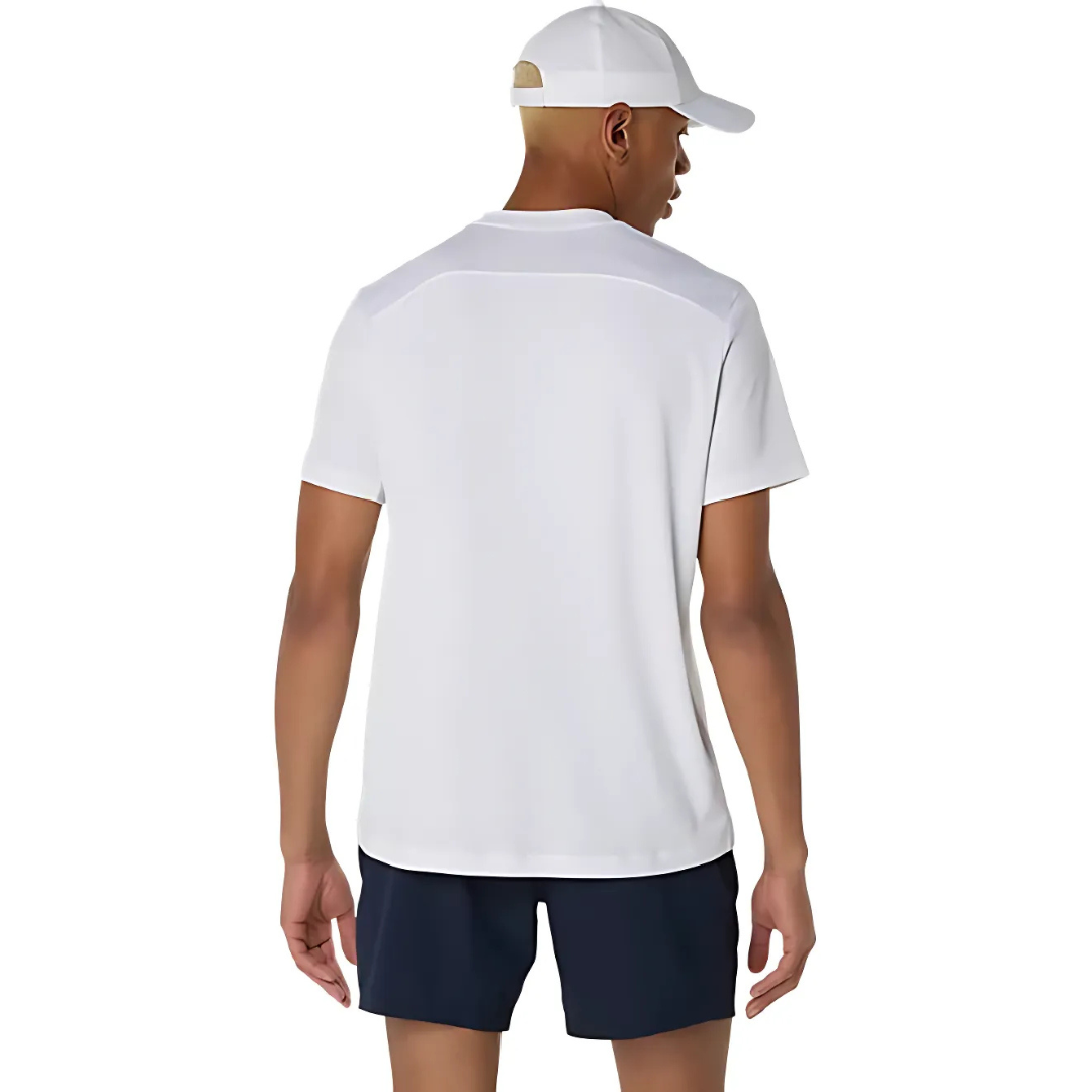 T-shirt Asics Court Blanc