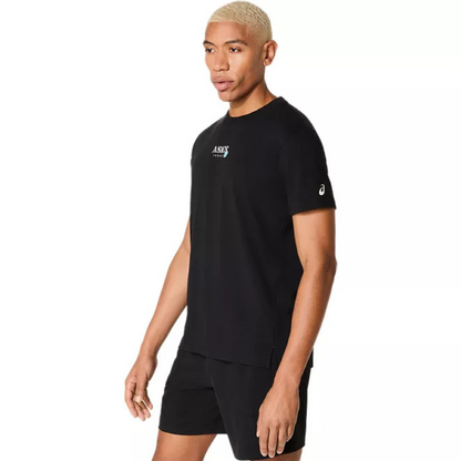T-shirt Asics Game Seasonal Graphic Tee Noir