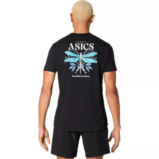 T-shirt Asics Game Seasonal Graphic Tee Noir