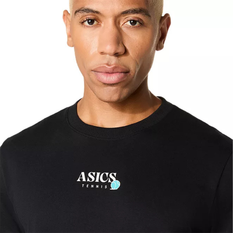 T-shirt Asics Game Seasonal Graphic Tee Noir
