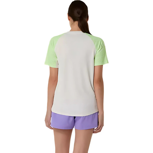 T-shirt Asics Padel Court All Over Print Vert Femme