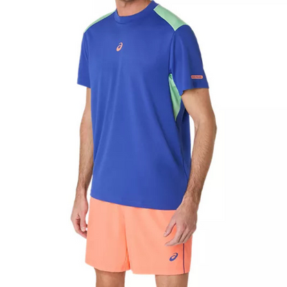T-shirt Asics Padel Court Bleu