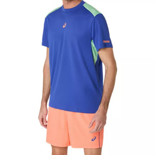 T-shirt Asics Padel Court Bleu