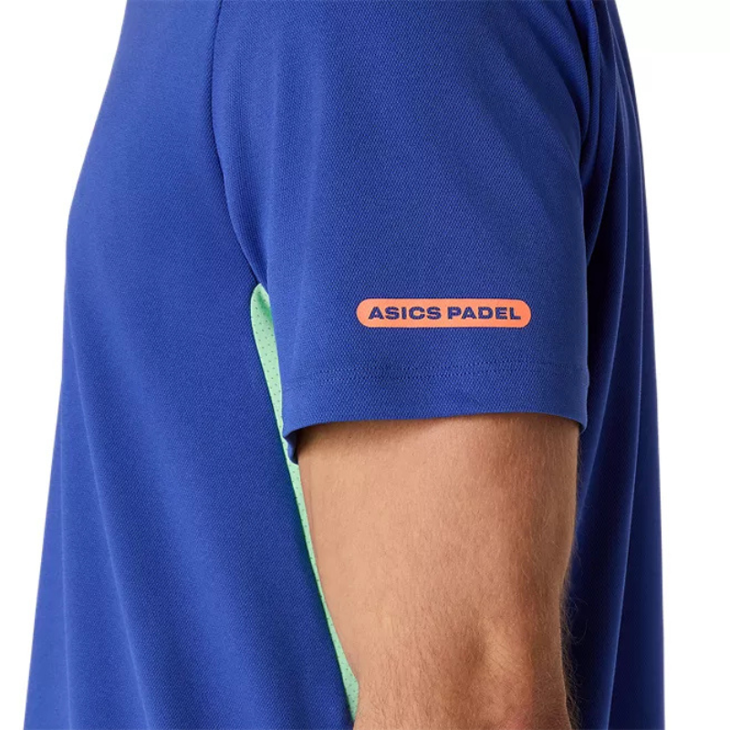 T-shirt Asics Padel Court Bleu