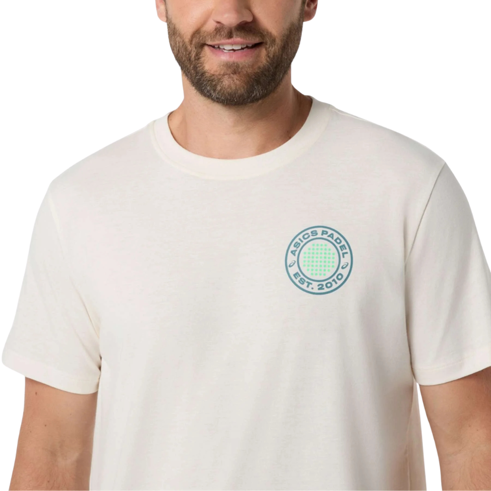 T-shirt Asics Padel Court Graphic Beige