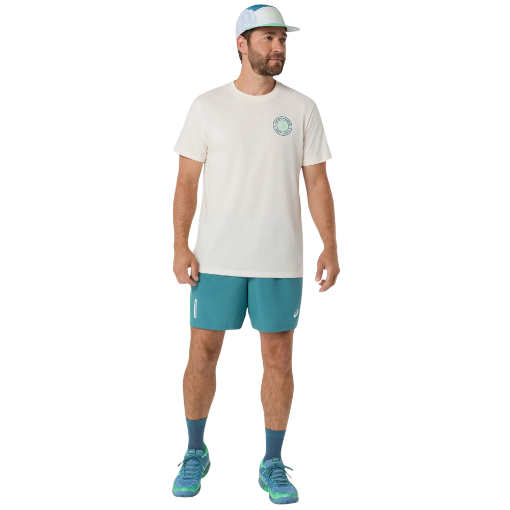 T-shirt Asics Padel Court Graphic Beige