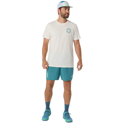 T-shirt Asics Padel Court Graphic Beige