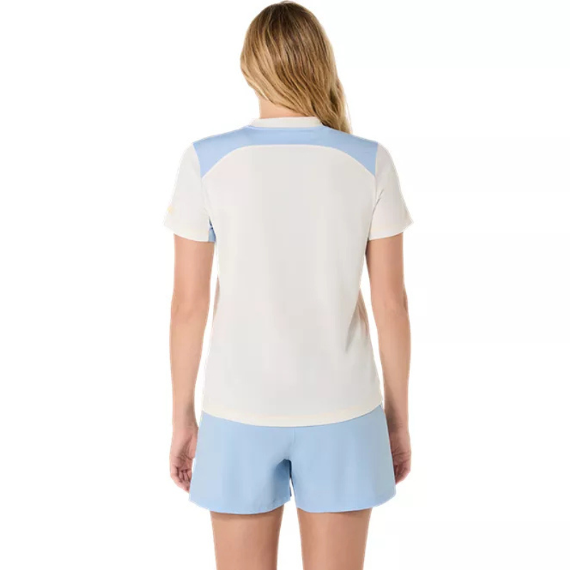 T-shirt Asics Padel Court Beige Femme