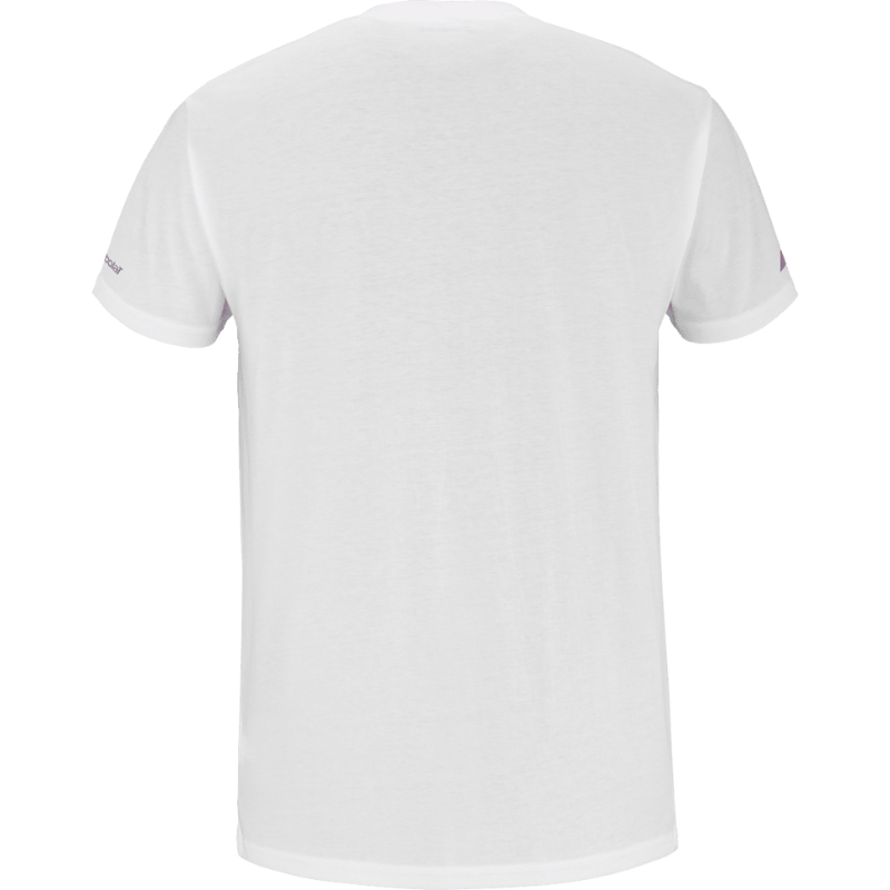 T-shirt Babolat Cotton Tee Lebron Blanc/Rose