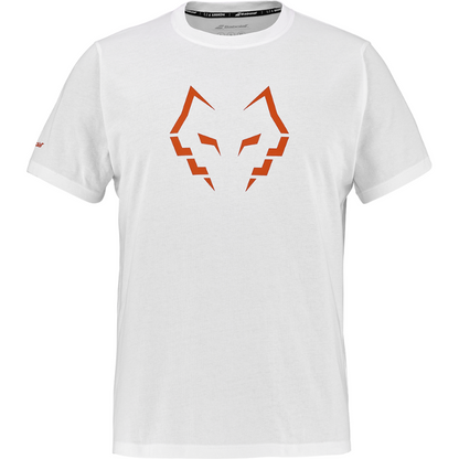 T-shirt Babolat Cotton Tee Lebron Blanc