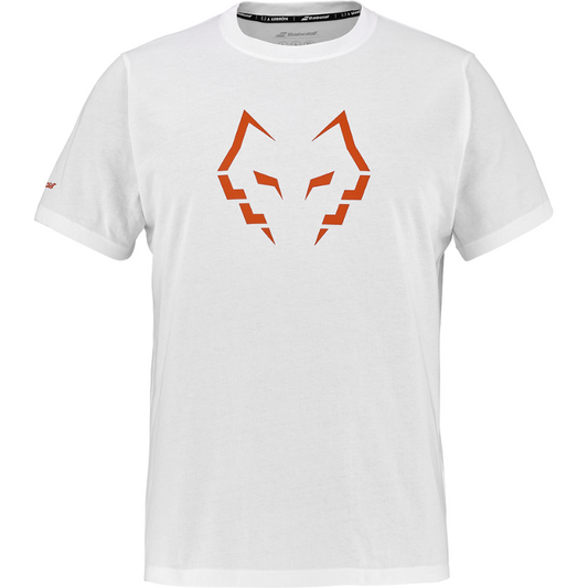 T-shirt Babolat Cotton Tee Lebron Blanc