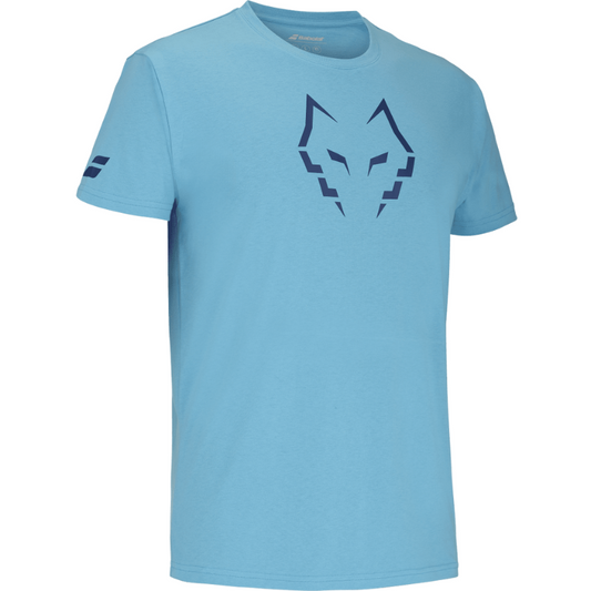 T-shirt Babolat Cotton Tee Lebron Bleu