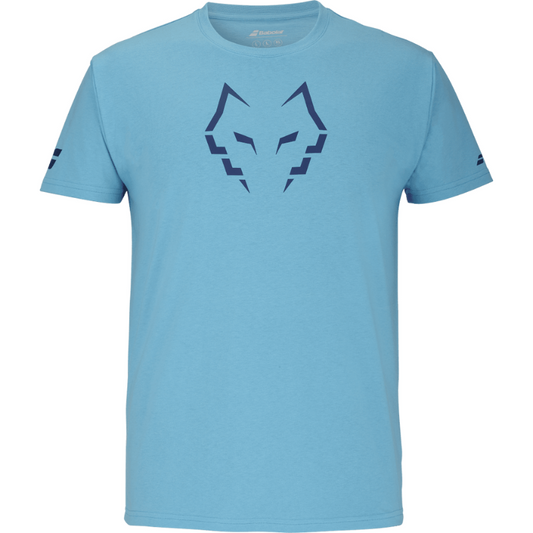 T-shirt Babolat Cotton Tee Lebron Bleu