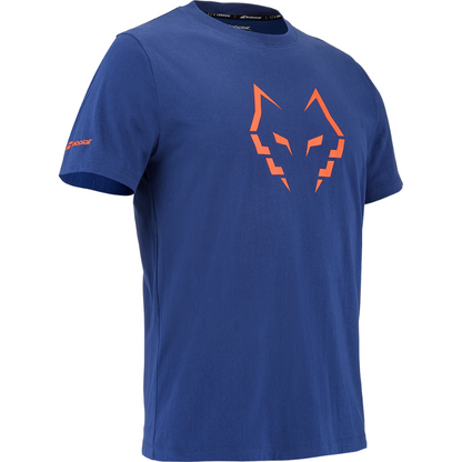 T-shirt Babolat Cotton Tee Lebron Bleu/Orange