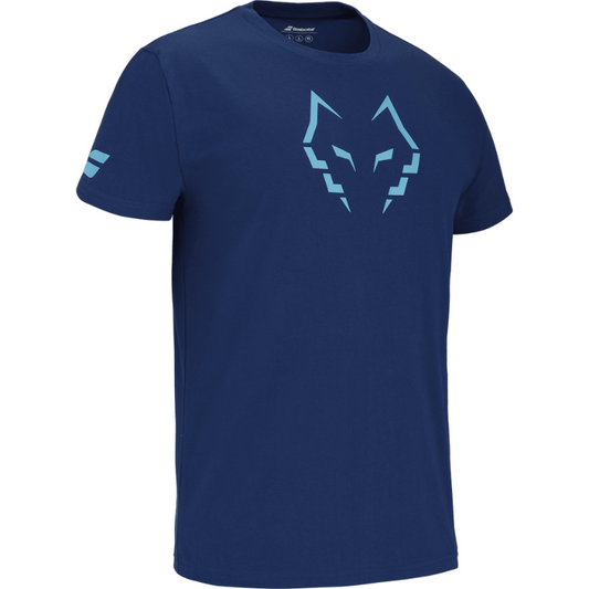 T-shirt Babolat Cotton Tee Lebron Bleu Marine