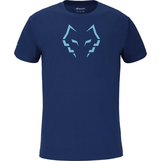 T-shirt Babolat Cotton Tee Lebron Bleu Marine