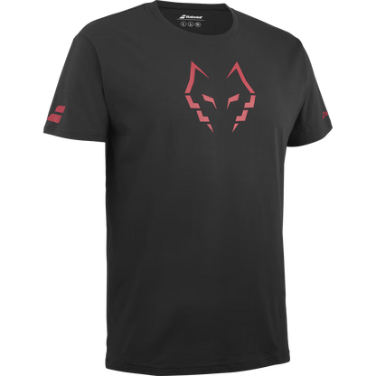 T-shirt Babolat Cotton Tee Lebron Noir