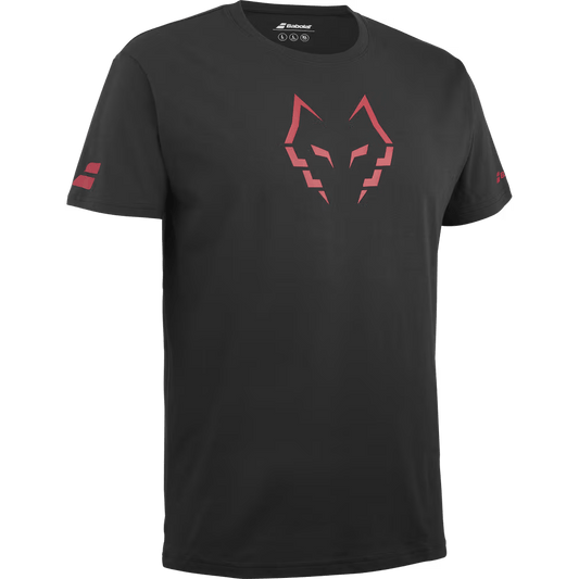 T-shirt Babolat Cotton Tee Lebron Noir