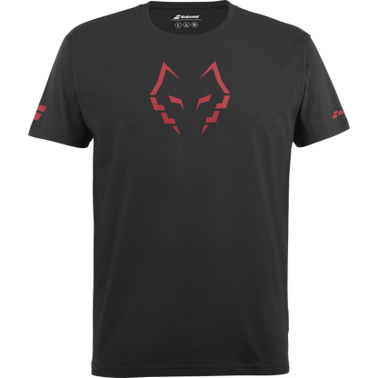 T-shirt Babolat Cotton Tee Lebron Noir