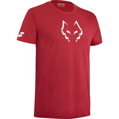T-shirt Babolat Cotton Tee Lebron Rouge