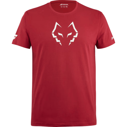 T-shirt Babolat Cotton Tee Lebron Rouge