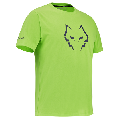 T-shirt Babolat Cotton Tee Lebron Vert