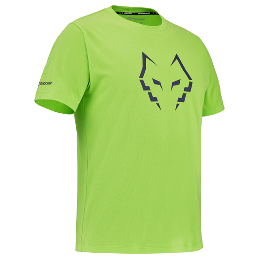 T-shirt Babolat Cotton Tee Lebron Vert