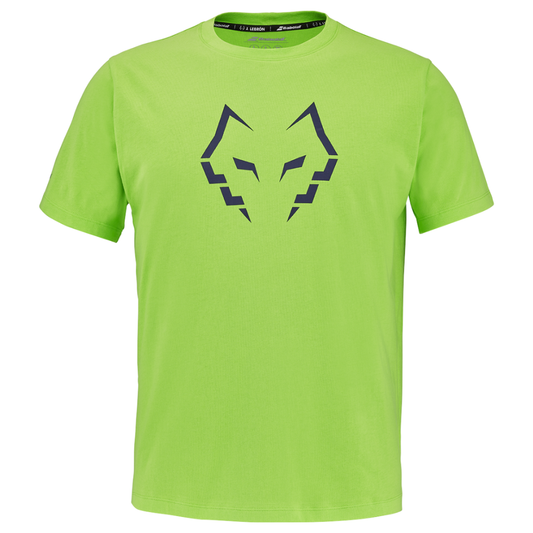 T-shirt Babolat Cotton Tee Lebron Vert