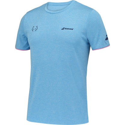 T-shirt Babolat Crew Neck Tee Lebron Bleu