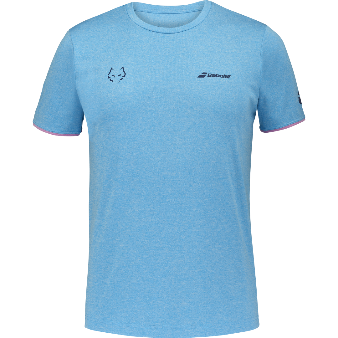 T-shirt Babolat Crew Neck Tee Lebron Bleu